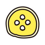 ボタン（黄）