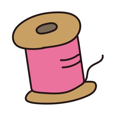 糸（ピンク）