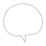 まんまる吹き出し