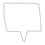四角い吹き出し2
