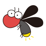 大きなおめめのホタル