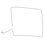 矢印の吹き出し2