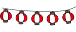 提灯飾り1