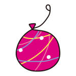 ピンクのヨーヨー1