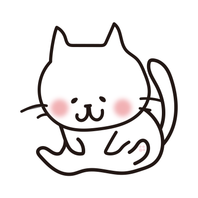 毛繕いする白い猫