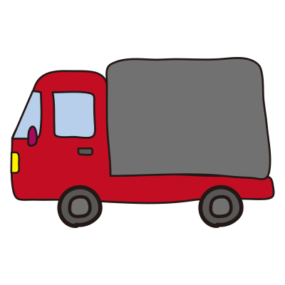 小型トラック（赤）1