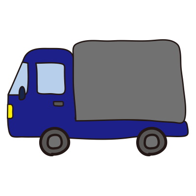小型トラック（青）1
