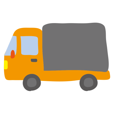 小型トラック（オレンジ）2