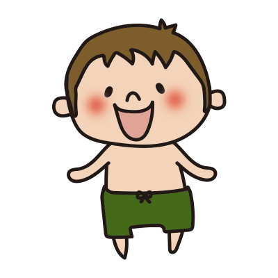 水着の子供（男の子1）