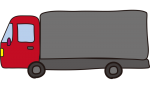 大型トラック（赤）1