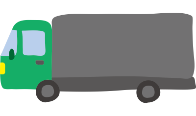 大型トラック（緑）2