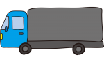 大型トラック（水色）1