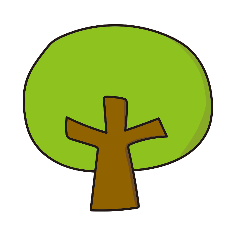 枝のある木3