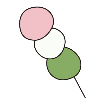 3色団子1