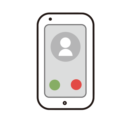 電話の画面のスマートフォン1