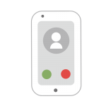 電話の画面のスマートフォン2
