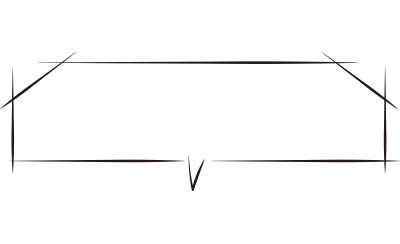 筆書きの吹き出し5