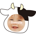 【顔はめ】牛