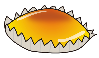 銀紙に包まれたスイートポテト