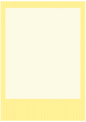 ストライプの黄色い枠（縦）