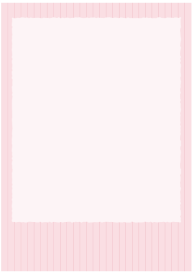 ストライプのピンクの枠（縦）