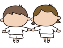 お辞儀をする女の子の無料 フリー イラスト てがきっず 可愛い手描きイラスト 保育園 小学校 Pta向けのフリー素材