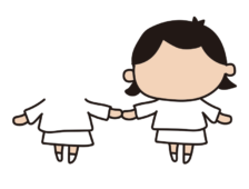 女の子と女の子1