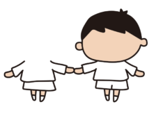 女の子と男の子2