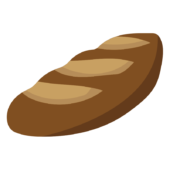 切り込みのある長いパン2