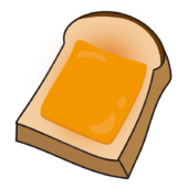 チーズがのったトースト