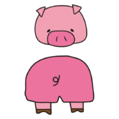 誰のパンツ？ブタ