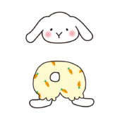 誰のパンツ？うさぎ