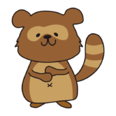 げんこつ山の手遊びをするタヌキ2