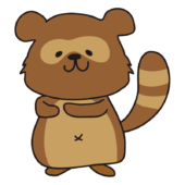 げんこつ山の手遊びをするタヌキ7