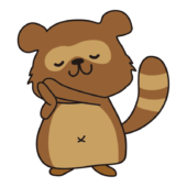 げんこつ山の手遊びをするタヌキ5