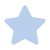青色　星 