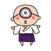 眼鏡をかけた一つ目小僧