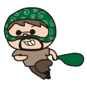 物を盗んで逃げる泥棒