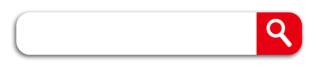 赤色の短い検索ボックス