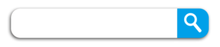 青色の短い検索ボックス