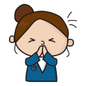 お願いするお局さん