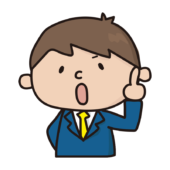 左手でワンポイントアドバイスする新入社員の男の子