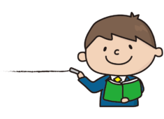 大事なところに黒線を引く新入社員の男の子