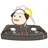 DJ気分のヒツジ