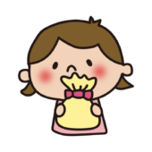 袋のプレゼントを渡す女の子1