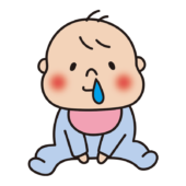 鼻水が出る赤ちゃん