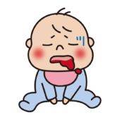 血を吐いた赤ちゃん