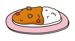 子供用のカレーライス