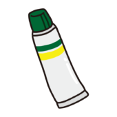 緑色のチューブの塗り薬