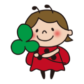 テントウムシの格好をした子供（女の子）1